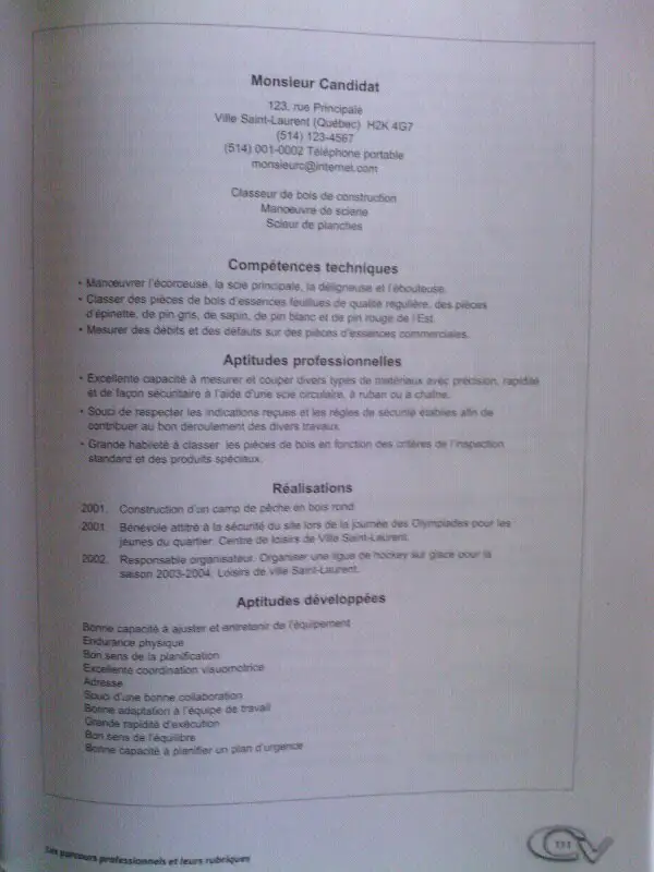 CVEXPERT Le CV efficace, passeport de vos compétences in Other in Laval / North Shore - Image 4
