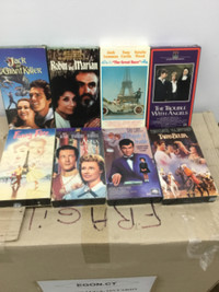 8 Classic VHS TAPES COLLECTION