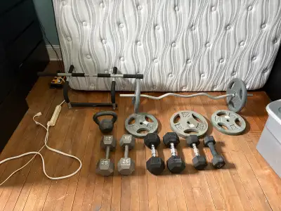 weight and bench, View more