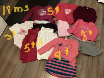 Vêtements Nouveau-né @ 18 mois fille!, View more