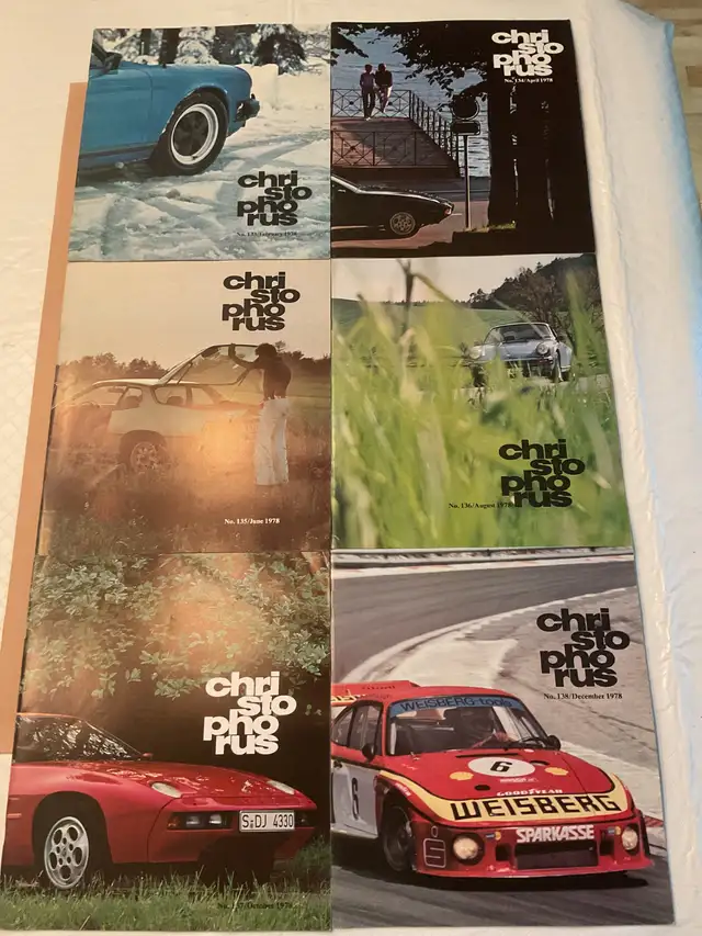 Vintage Christophorus Porsche magazines in Magazines in Longueuil / South Shore - Image 2