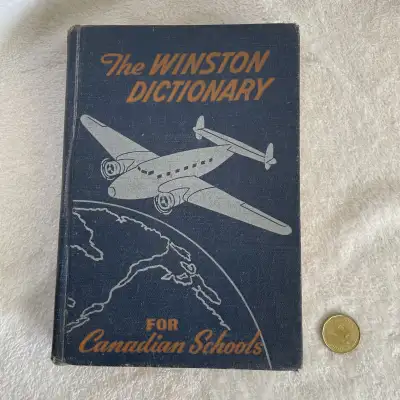 WW2 Era Winston Dictionary for Canadian Schools 1944 $20, View more