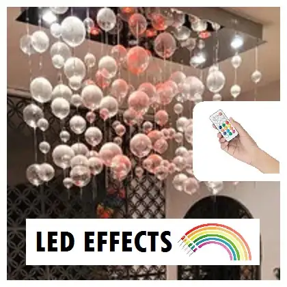 BUBBLE Ceiling Light Chandelier (LED!!) - only $50! in Indoor Lighting & Fans in City of Toronto - Image 2