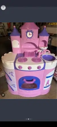 Baby items and girls playsets.