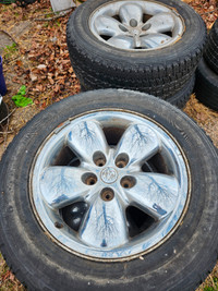 Used 20 inch dodge ram tires and rims