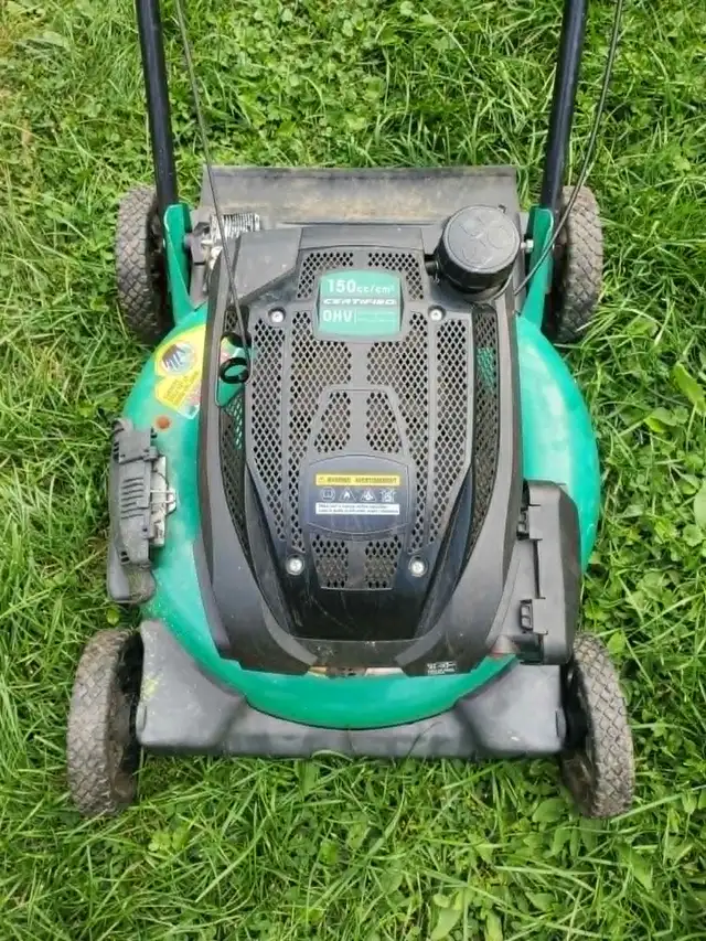 Gas Lawnmower needs nothing starts, runs , stops!