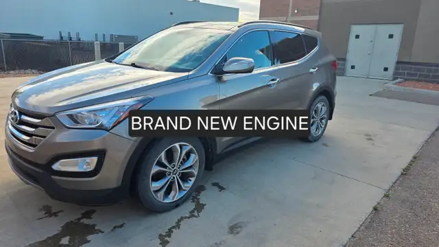Brand new engine. 2014 hyundai santa fe sport 2.0 turbo