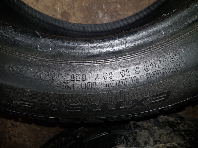 1-205/60R16 Continental Extreme Winter Contact in Tires & Rims in Bridgewater - Image 2