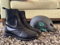 Troxel riding helmet and/or Auken riding boots
