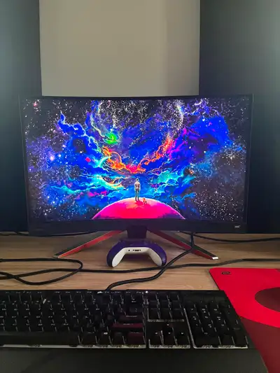 BenQ EX2710R Mobiuz Curved Monitor -27” 165 Hz 1ms response time -VA Panel 2560x1440p (2k) -perfect...