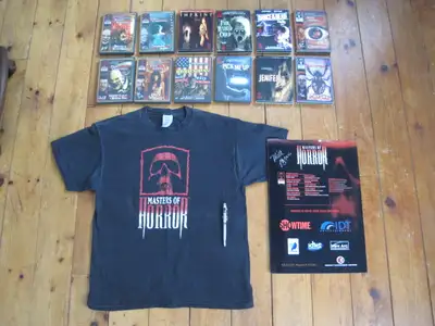 Masters of Horror Season 1 DVD set, Signed Poster, T-shirt, more, View more