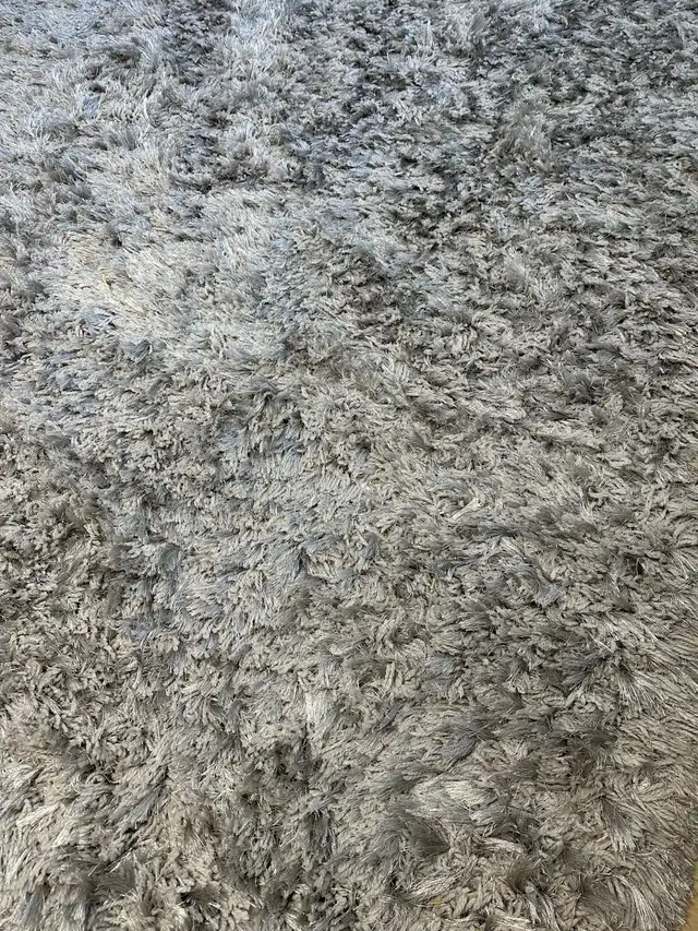 Grey Shaggy Area Rug in Rugs, Carpets & Runners in Ottawa - Image 3