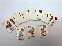 82 Donkey Kong Board Game Replacement Cards 

