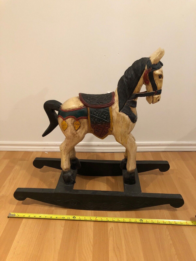 Cheval en bois dans Art et objets de collection  à Ville de Montréal