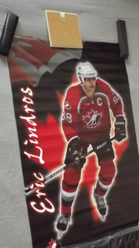 ERIC LINDROS 1998 TEAM CANADA POSTER
