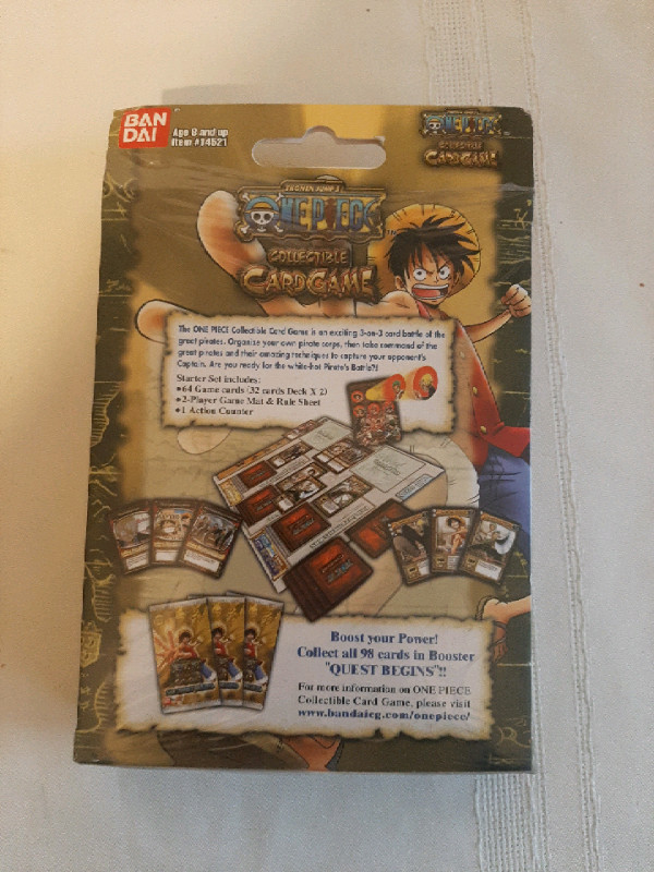 One Piece collectible card game starter set in Arts & Collectibles in St. Albert - Image 2