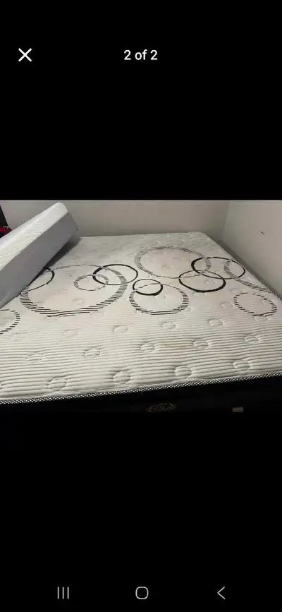 king mattress and King box spring, View more