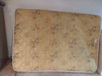 Double bed mattress and frame