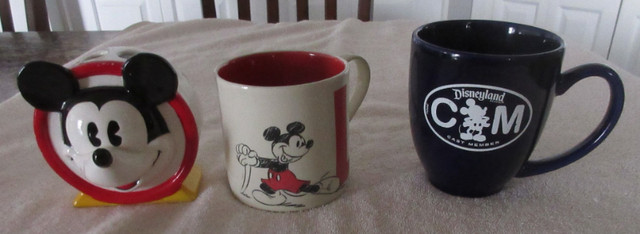 5 Collectable Disney Mickey Mouse Mugs. $12 EACH in Arts & Collectibles in Kelowna