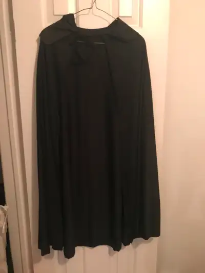 Halloween cape and witch hat, View more