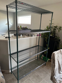 4 Shelf Industrial Wire Shelving