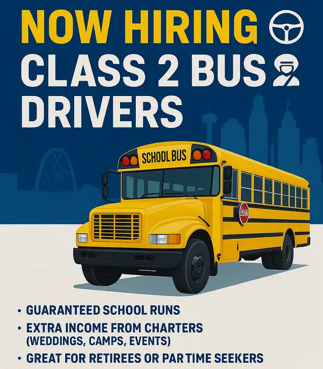 NOW HIRING – SCHOOL BUS & CHARTER DRIVERS (CALGARY) in Drivers & Security in Calgary - Image 2