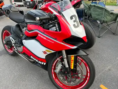 Aftermarket race or street fairings for Ducati 1199 and 899. Used for one track day only, then the b...