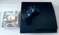 PS3 Slim with few games_$130