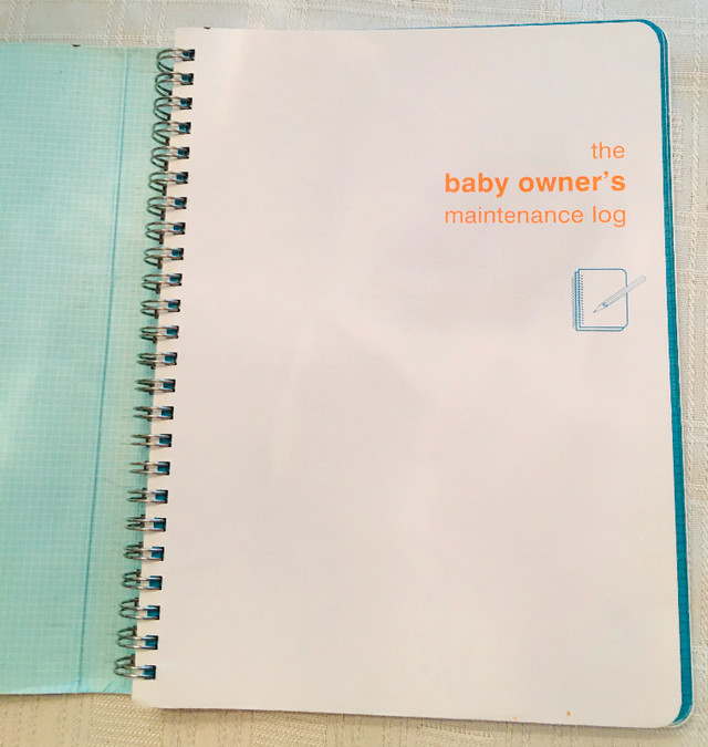 New- The Baby Owner's Maintenance Log in Other in Kitchener / Waterloo - Image 2