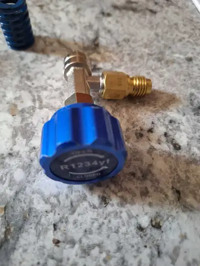 Orion Motor Tech R1234yf Self Sealing Can Tap, for Self Sealing R1234yf Refrigerant Recharge, Self S...