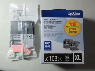 Brother LC103BK Printer Ink - Black XL (Qty 3), View more