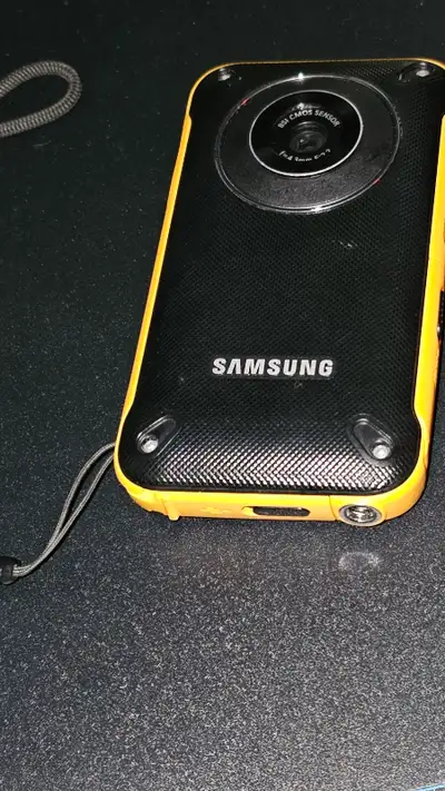 Like new. Super cool pocket camera. Waterproof and drop proof. Built in usb charger. 8gb micro SD ca...