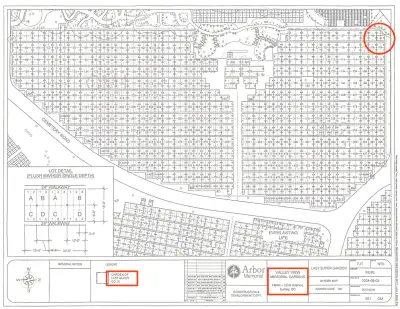 Traditional cemetery space - Valley View Memorial Gardens, View more