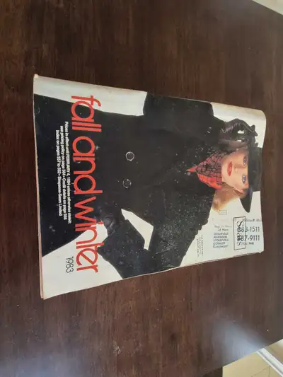 Sears Catalogue Fall and Winter 1983, View more