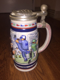 Mint Vintage Ceremarte Avon Baseball Beer Stein