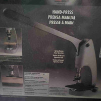 Tandy pro hand press manual