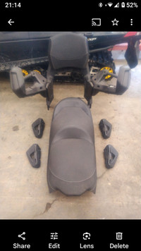 Skidoo two up seat.