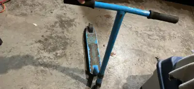 Used scooter. It has been well loved. It’s in okay shape but not as nice as it used to be. Still wou...