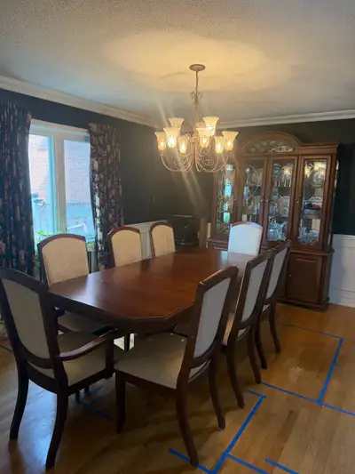 wood dining room set, View more