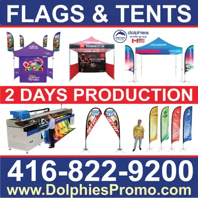 Outdoor Indoor Advertising Custom Tents Double Sided Flags Flag, View more