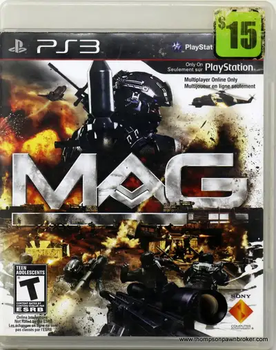 PS3 MAG Game, View more