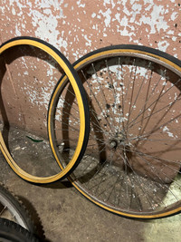  Bicycle wheels and tires 