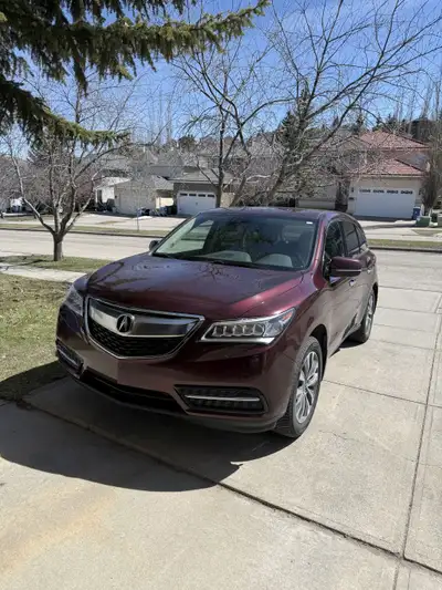 2016 Acura MDX TECH PKG SH-AWD/NAVI/DVD PKG/B.CAM/SUNROOF/7 PASS/1 OWNER/Clean No Accident Private S...