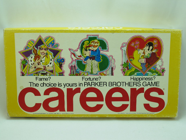 Careers 1976 Board Game Parker Brothers 100% Complete Excellent in Toys & Games in Regina