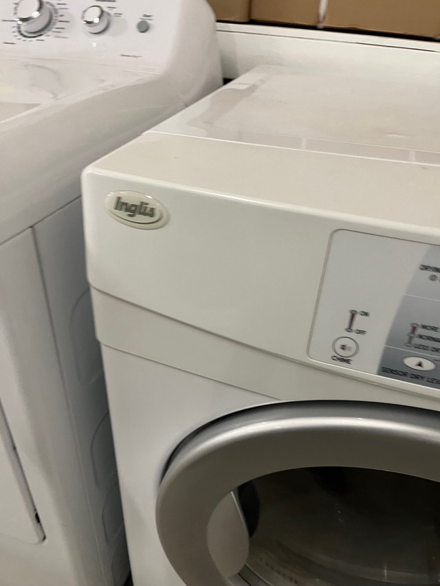 Inglis white front load dryer electric  in Washers & Dryers in Stratford - Image 4