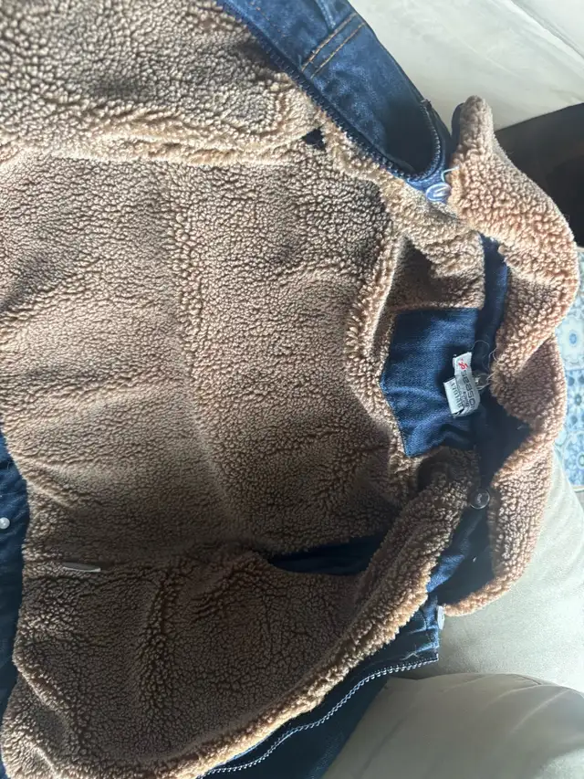 Season Kids Denim Sherpa Jacket in Kids & Youth in Kingston - Image 4