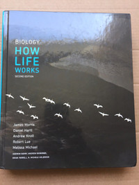 BIOLOGY: HOW LIFE WORKS 2ND EDITION HARD COVER TEXT BOOK