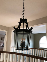 Cast Iron Light Fixture