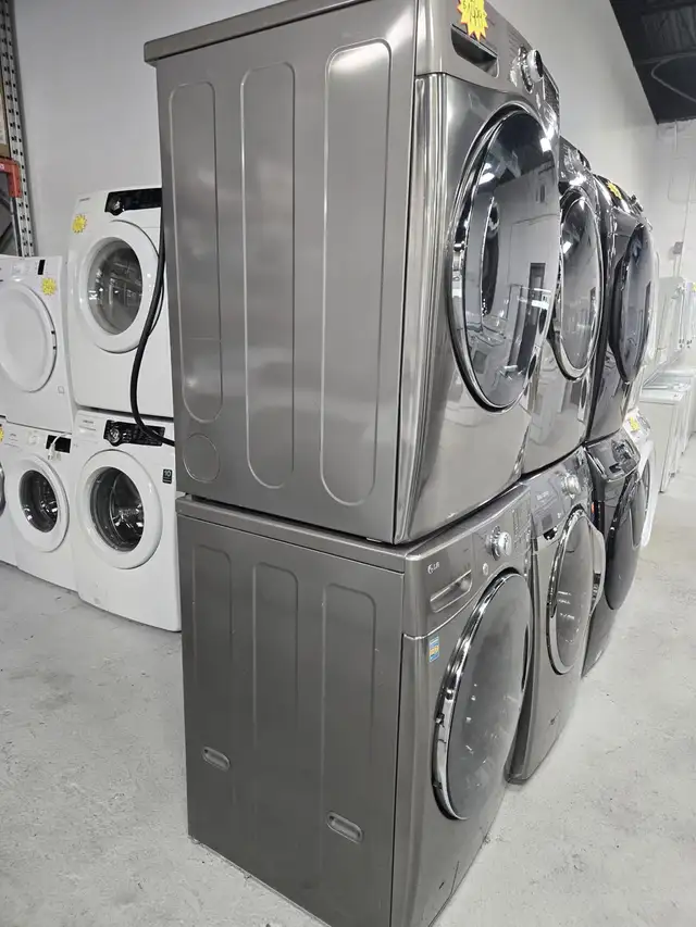 SALE! Stackable SET “LG” Washer / Dryer H39/W27/D30 in Washers & Dryers in City of Toronto - Image 9