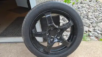 Brand New, never used, spare tire and wheel, r17, all season.